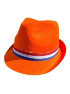 Oranje Feest Hoed Nederlandse vlag