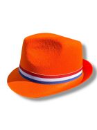 Oranje Feest Hoed Nederlandse vlag