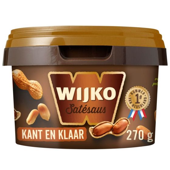 Wijko Satésaus Kant & Klaar 270g