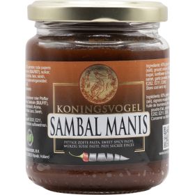 Koningsvogel Sambal Manis 280g