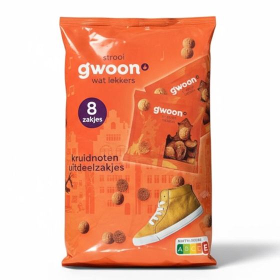 Gwoon Kruidnoten Multipack 8 x 50g