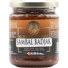 Koningsvogel Sambal Badjak 280g