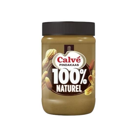 Calve 100% Pindakaas fijn gemalen Erdnussbutter 600g