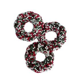 Baronie Gevulde Kerstkransen Puur rood-wit-groen 200g