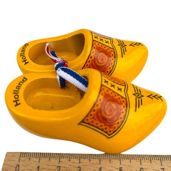 Decoratieve klompjes Geel ca. 8cm