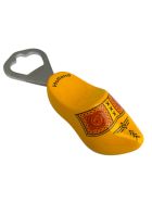 Flesopener "Klompje" in geel