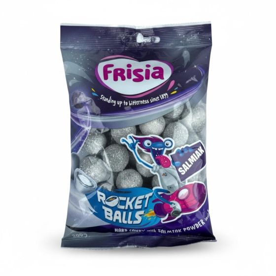 Rocket Balls Salmiak Ballen 200g