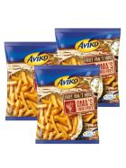 3 x Aviko Omas Smulfrieten Zonnebloem 750g