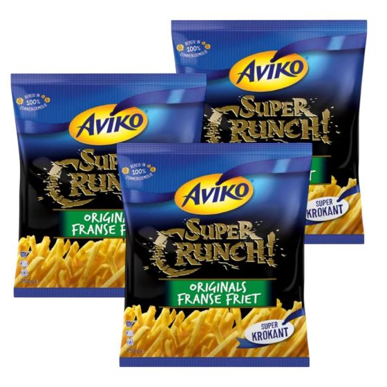 2 x Aviko Super Crunch Franse Frites 750g