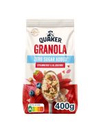 Quaker Granola Zero Strawberry and Blueberry 400g