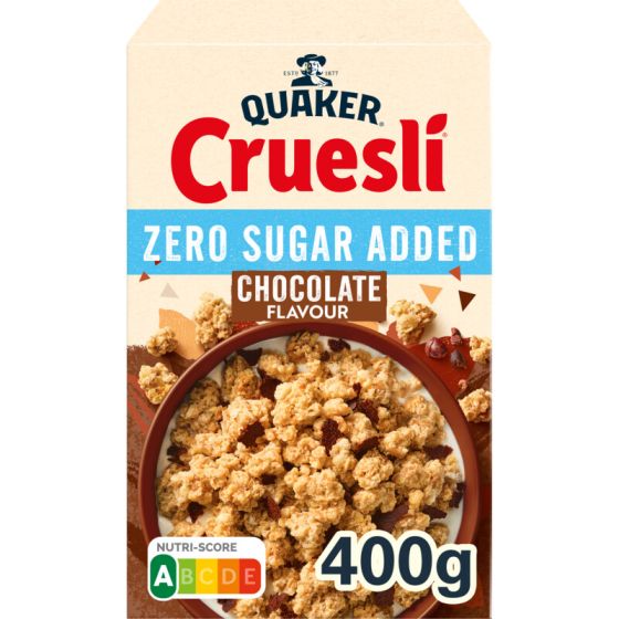 Quaker Cruesli Schokolade Zero Sugar 400g