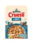 Quaker Cruesli 4 Nuts 450g