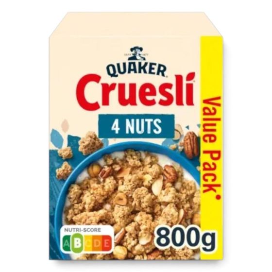 Quaker Cruesli 4 Nuts 800g