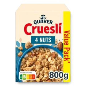 Quaker Cruesli 4 Nuts 800g