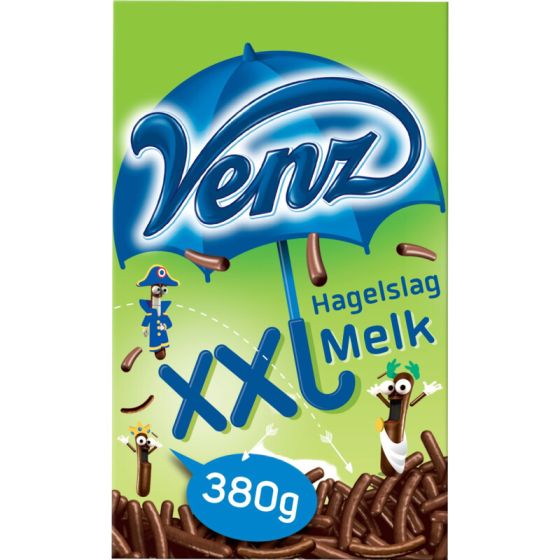 Venz XXL Hagel Melk 380g