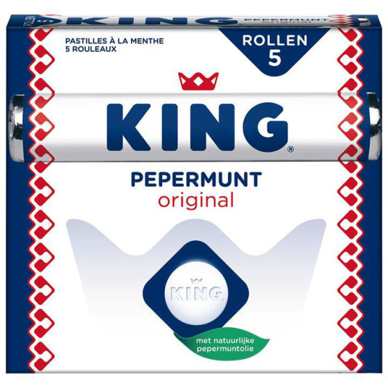King Pepermunt 5 Pack x 44g