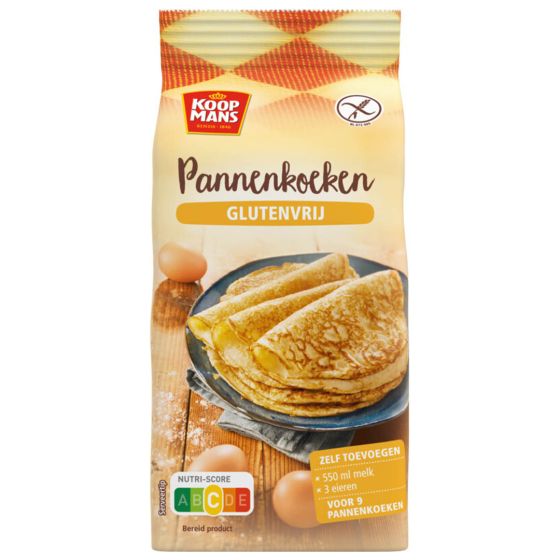 Mix voor Pannenkoeken Glutenvrij 400g