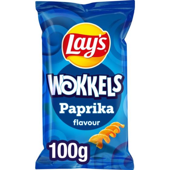 Lays Wokkels Paprika Chips 100g