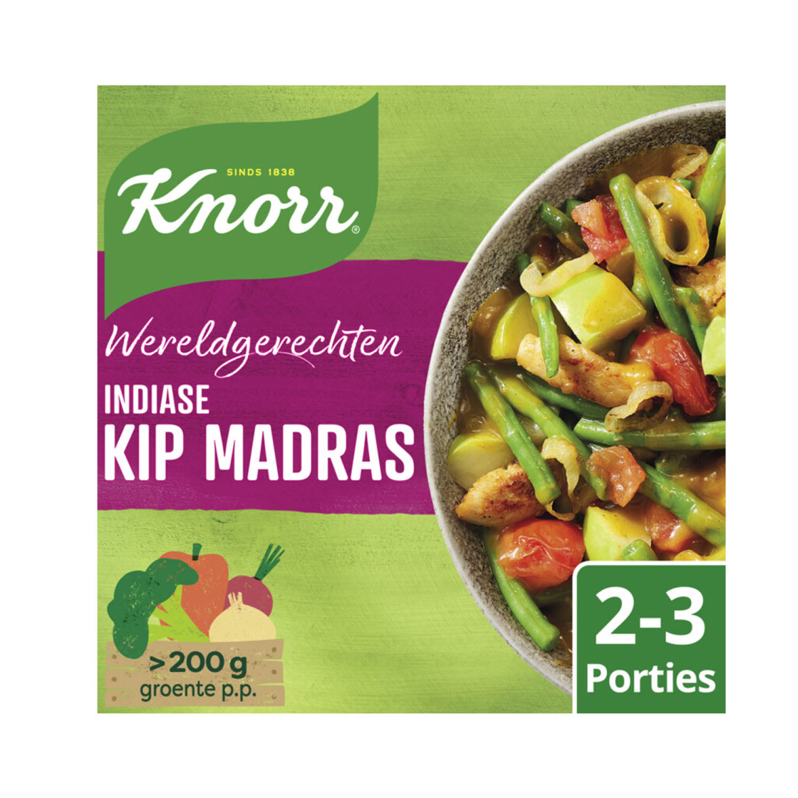 Knorr Indiase Kip Madras 250g