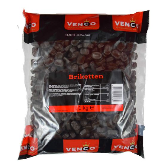 Venco Dubbelzoute Briketten 1 kg