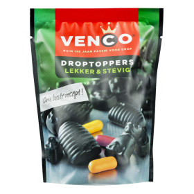 Venco Droptoppers Lekker & Stevig Drop Mix 215g