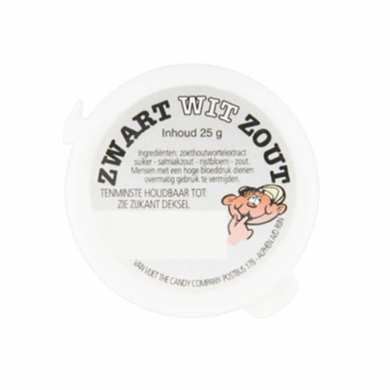 Zwart Wit Zout 25g